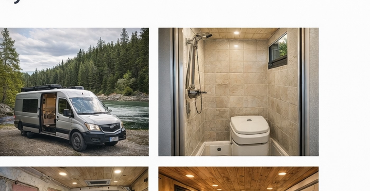 Shower and bathroom sample